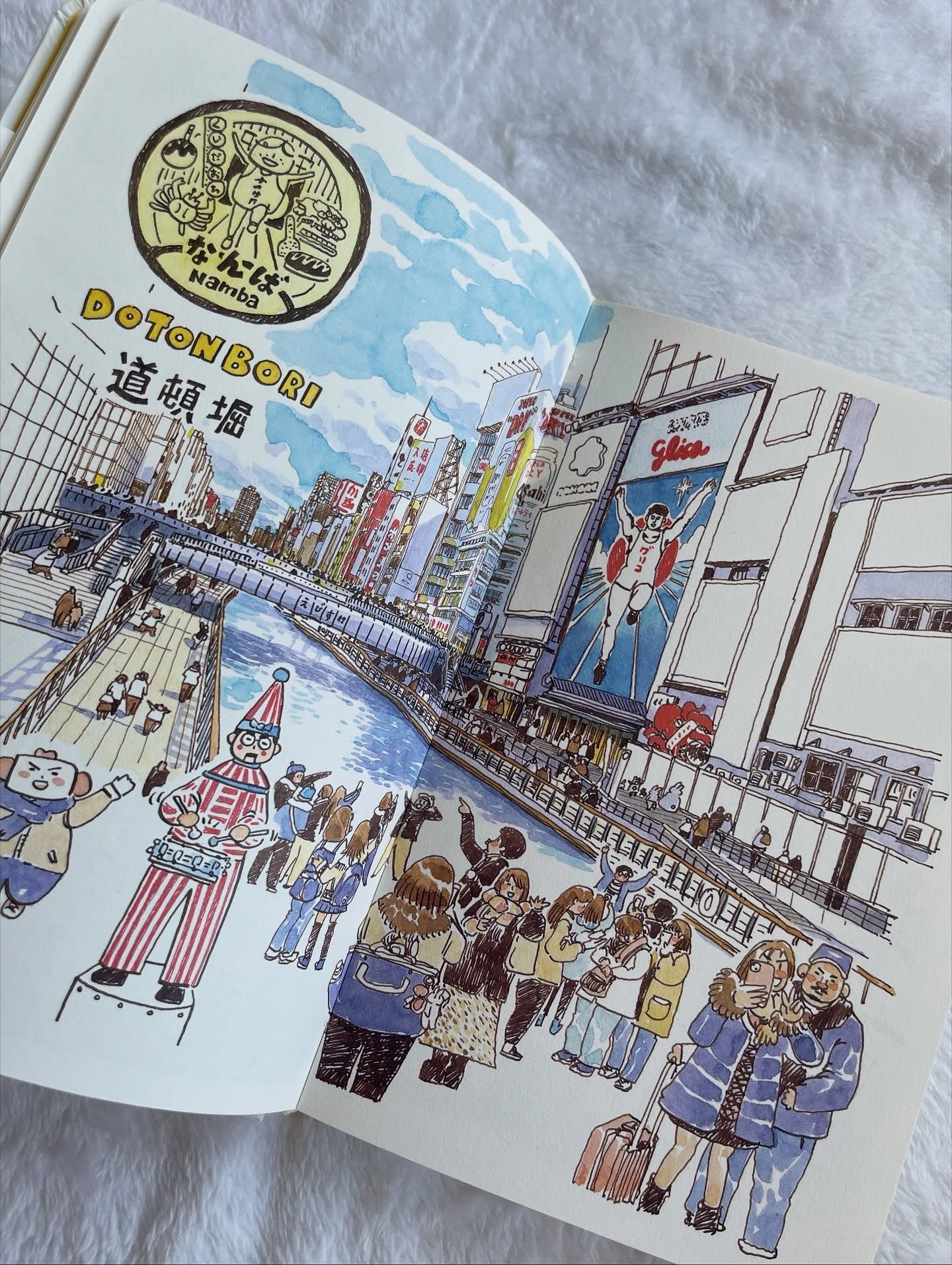 Sasi's Sketch book Japan Diary 6 OSAKA ศศิ สเก็ตซ์บุ๊ค เจแปนไดอารี่ 6 รูปที่ 10