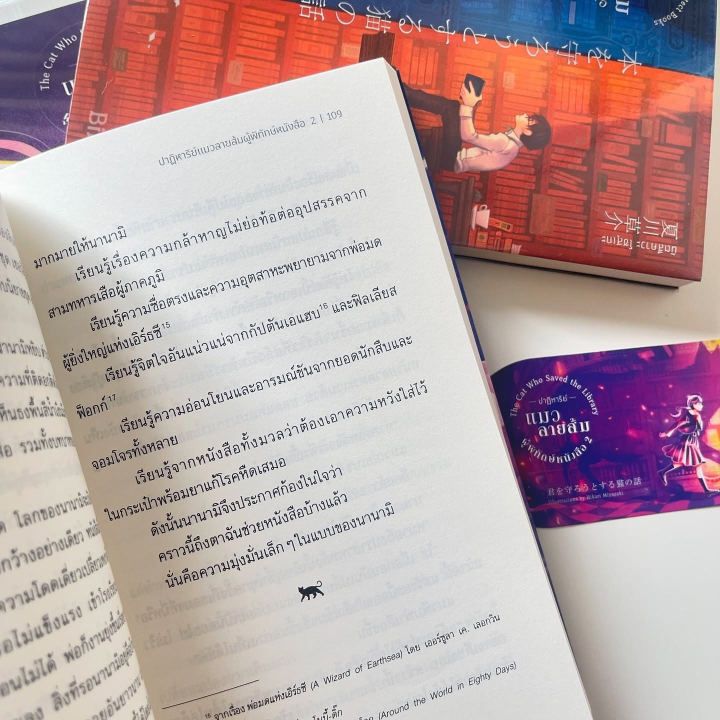 ปาฏิหาริย์แมวลายส้มผู้พิทักษ์หนังสือ เล่ม 2 รูปที่ 4