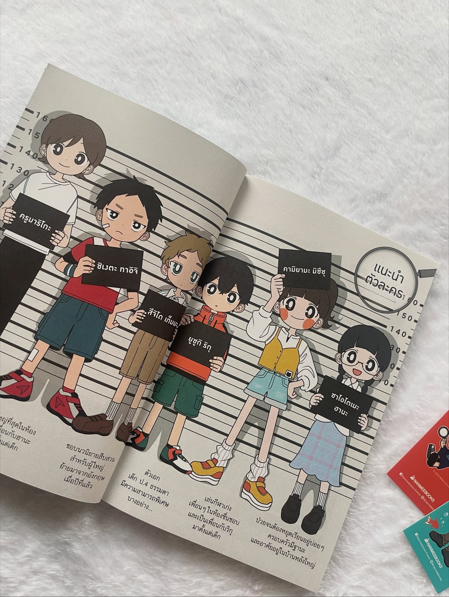 Mystery Trio ชมรมยอดนักสืบ เล่ม 1 ตอน คดีรูปปั้นพระจิโซและปลาทองในสระว่ายน้ำ รูปที่ 1
