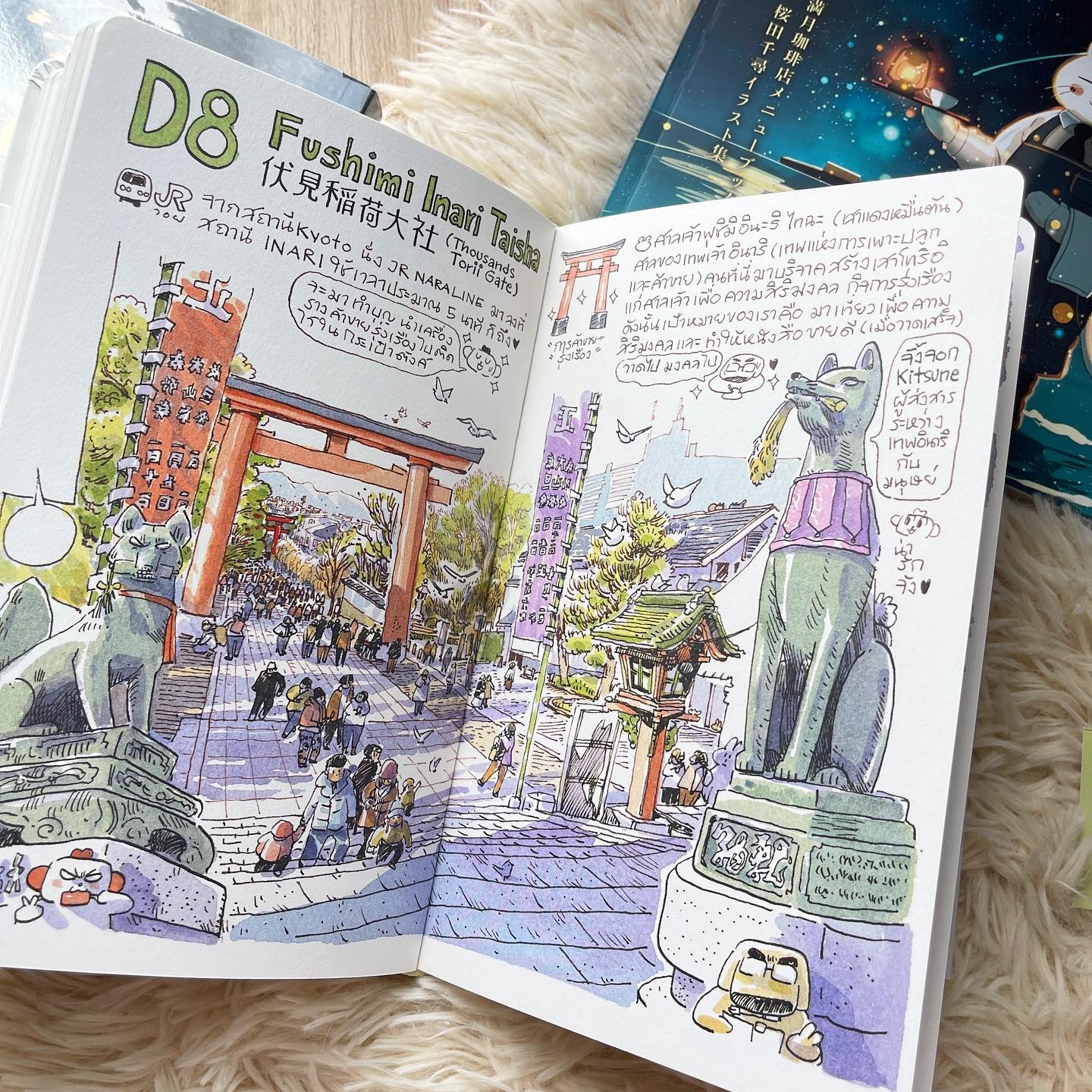 Sasi's Sketch book Japan Diary 5 KYOTO ศศิ สเก็ตซ์บุ๊ค เจแปนไดอารี่ 5 รูปที่ 7