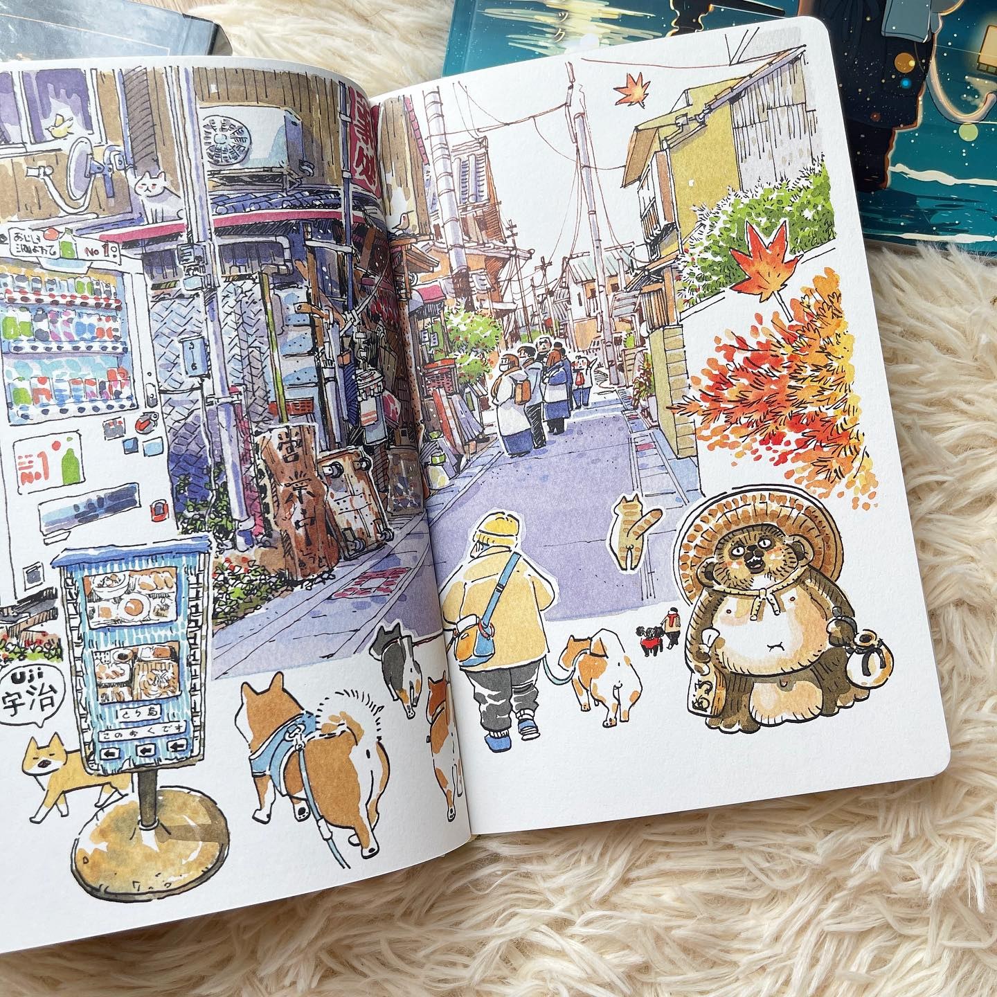 Sasi's Sketch book Japan Diary 5 KYOTO ศศิ สเก็ตซ์บุ๊ค เจแปนไดอารี่ 5 รูปที่ 9