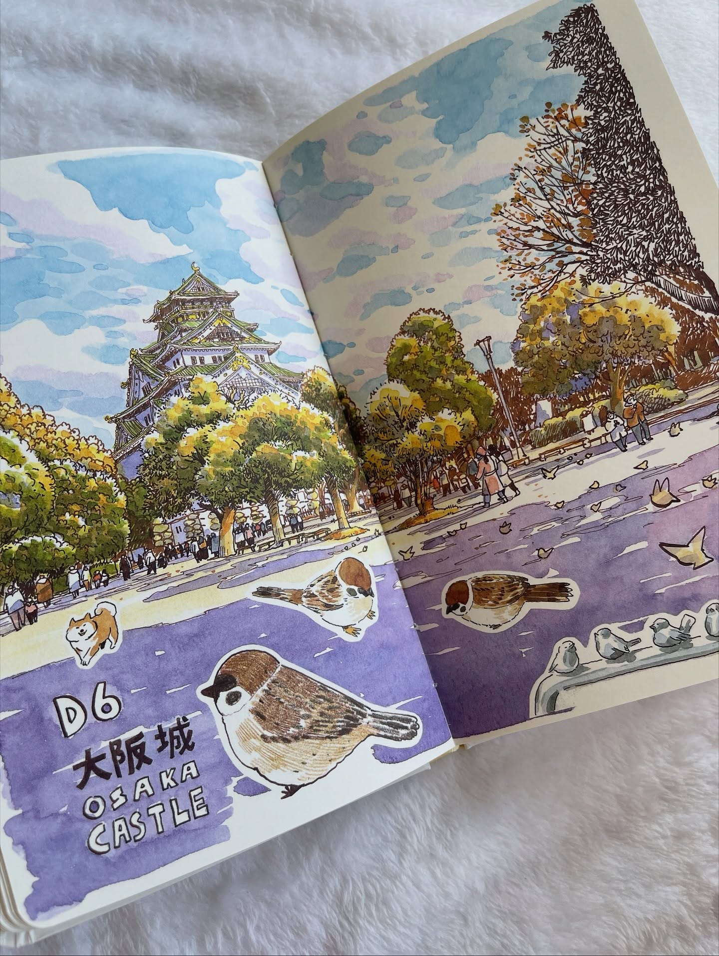 Sasi's Sketch book Japan Diary 6 OSAKA ศศิ สเก็ตซ์บุ๊ค เจแปนไดอารี่ 6 รูปที่ 7